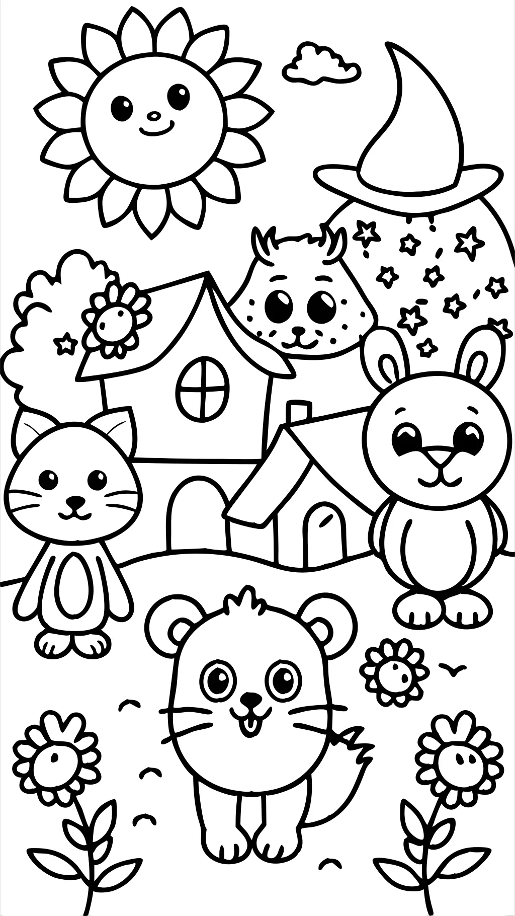 coloriages de la maternelle